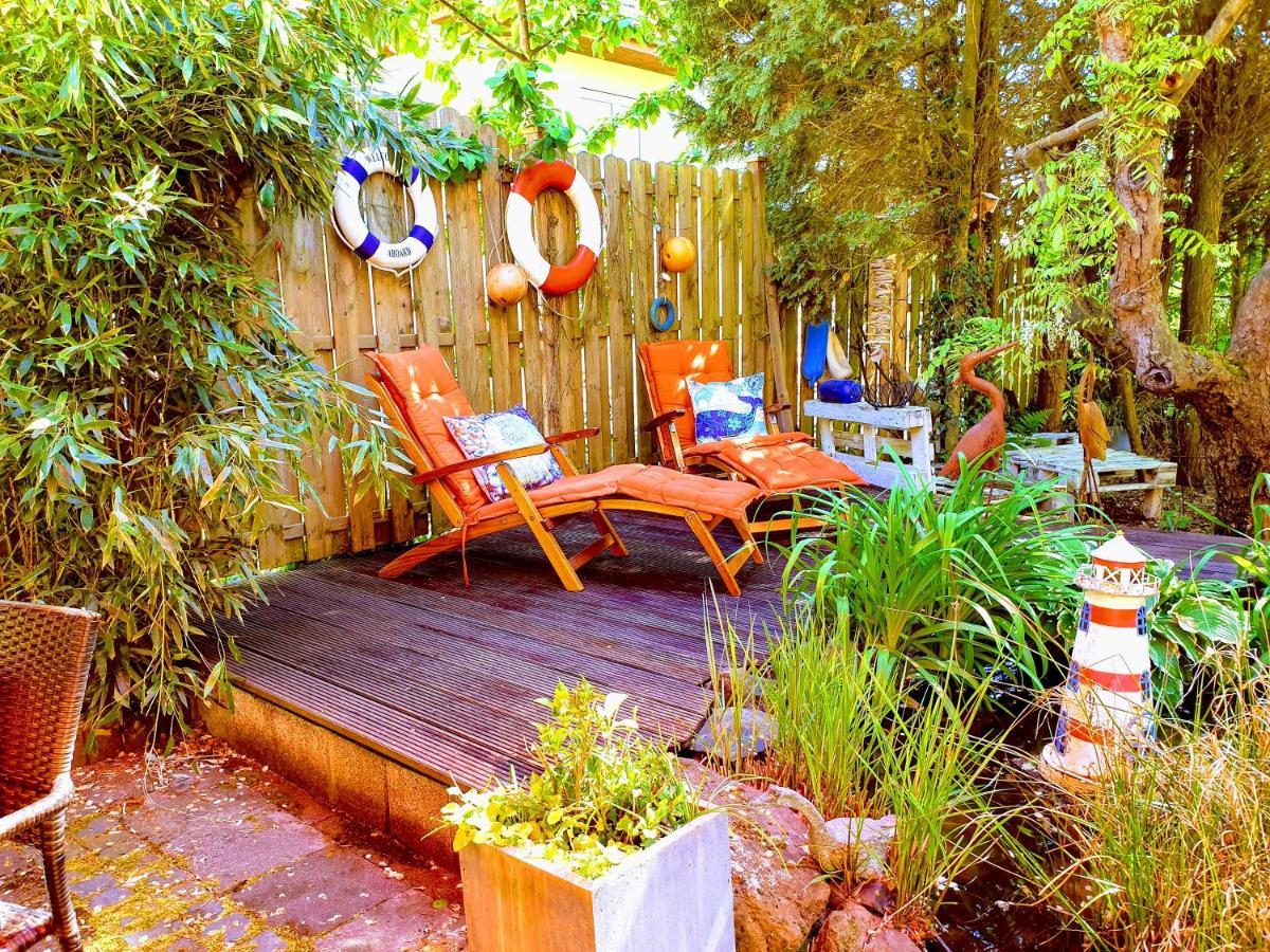 Ferienwohnung Im Garten Eden Grünberg Exteriör bild